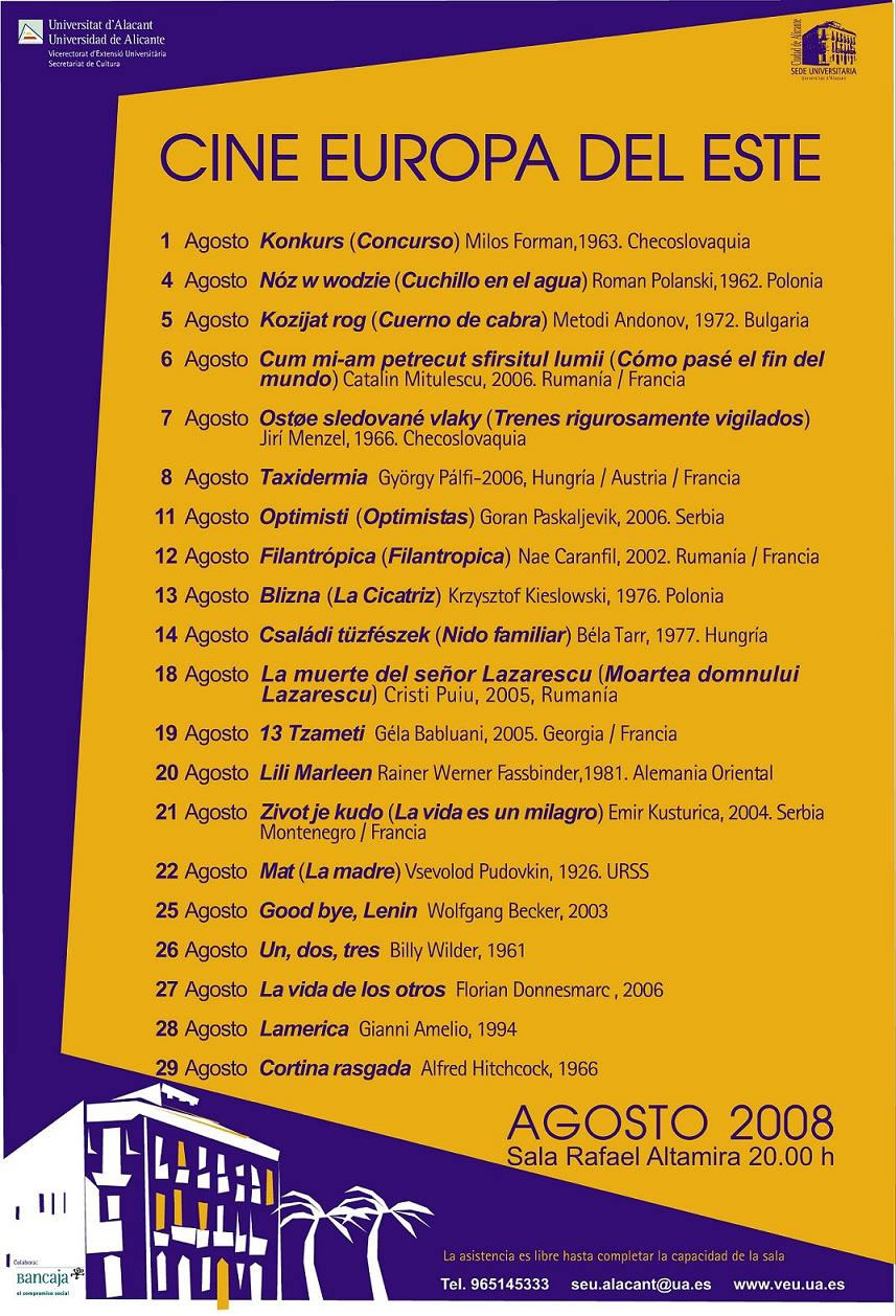 CINE EUROPA DEL ESTE