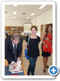 Visita a la Biblioteca General de la UA