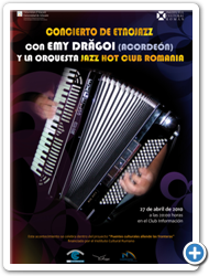 Cartel del concierto de Emy Dragoi